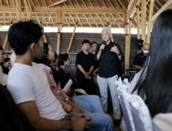 GANJAR Jual Gagasan Lingkungan dan Pendidikan ke Badan Eksekutif Mahasiswa (BEM) se Bali