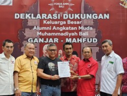 Alumni Angkatan Muda Muhammadiyah Bali Dukung Ganjar-Mahfud Pimpin Indonesia Maju, tapi Harus Beradab