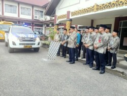 Pj Bupati Barito Timur Lepas Keberangkatan 27 Peserta Musabaqah Tilawatil Qur’an dan Hadits (MTQH) XXXI Tingkat Provinsi Kalteng 2023