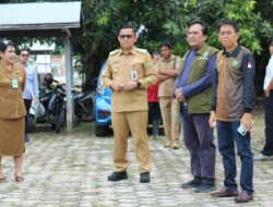 Pj Barito Timur Lakukan Kunjungan Kerja Pada Fasilitas Publik di Empat Kecamatan Bartim