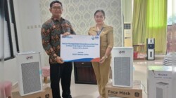 Bank BRI Berikan Bantuan 20 Unit Purifier Kepada RSUD Tamiang Layang untuk Dampak Kabut Asap di Bartim