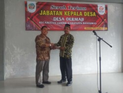 Serah Terima Jabatan Kepala Desa Dermaji Masa Bakti 2023-2029
