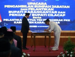 Awaluddin Muuri Resmi Dilantik Sebagai Pj. Bupati Cilacap