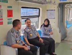 Ibnu Chuldun Ajak Pimpinan Tinggi Kanwil Kemenkumham DKI Jakarta Naik LRT