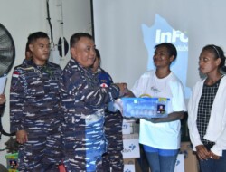 Di tengah-tengah Sail Teluk Cendrawasih, TNI AL Selenggarakan Bakti Sosial di Biak Numfor Papua