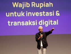 Capres Ganjar Sebut 37 Persen Anak Muda Beresiko Terpapar Hoax