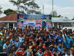 Anggota DPR RI Rezka Oktoberia Buka Open Turnamen SSB Se- Sumatera