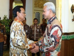 Ganjar Pranowo Temui Sri Sultan HB X di Jogja, Mohon Doa dan Bahas Masalah Kebangsaan