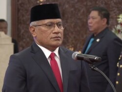 Presiden Jokowi Lantik Marthinus Hukom Jadi Kepala Badan Narkotika Nasional