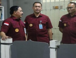 Inspeksi Mendadak, Kepala Kanwil Kemenkumham DKI Ibnu Chuldun Pastikan Semua Berjalan Aman