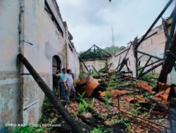 Police Line Dibuka Polisi, GPK Terpanggang Segera  Direnovasi Bukit Asam Tbk