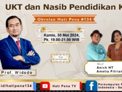 SATUPENA Hadirkan Rektor Universitas Brawijaya Malang Widodo Diskusikan UKT dan Pendidikan