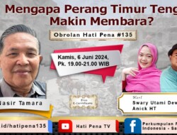 SATUPENA Hadirkan Wartawan Senior Nasir Tamara: Diskusikan tentang Perang Timur Tengah yang Kian Membara