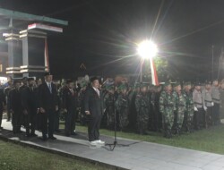 Upacara Renungan Suci Menyambut HUT RI Ke-79 di Kota Pariaman Berjalan Lancar