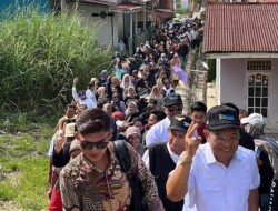 AL-JH Menyala di Ibuah, Ratusan Masyarakat Tumpah Ruah Hadiri Kampanye Tatap Muka