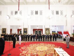 Presiden Prabowo Subianto Hadiri Pengucapan Sumpah Pimpinan Dan Dewan Pengawas KPK