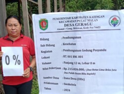 Peduli Kesehatan Masyarakat Geragu, Kades Priyani Bangun Gedung Posyandu