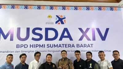 M. Dhanni Hariyona Mendaftar Sebagai Calon Ketua Umum HIPMI Sumbar 2025-2028