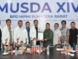 Dukungan M. Dhanni Hariyona (MDH) Semakin Tak Terbendung dalam Pemilihan Caketum BPD HIPMI Sumbar 2025-2028