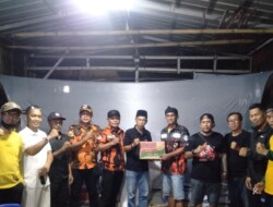 PAC Pemuda Pancasila Pasar Minggu Distribusikan Sembako Bagi Warga Terdampak Banjir