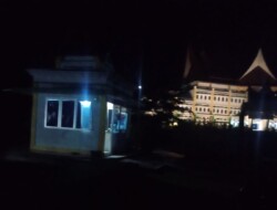 Menunggak 3 Bulan 1.5 Milyar, PLN Segel Lampu Jalan Kawasan Kantor Bupati dan DPRD Lima Puluh Kota