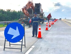 Hutama Karya Buka Kembali Ruas Tol Binjai Langsa, Pengendara Tetap Waspada dengan Gerusan Air
