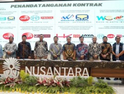 Hutama Karya Tanda Tangani Kontrak Pembangunan Gedung dan Kawasan Lembaga Yudikatif dan Legislatif di IKN