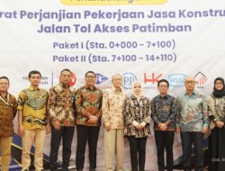 PTHK Teken KSO Tol Akses Patimban Paket II, Hubungkan Pelabuhan ke Tol Trans Jawa Lebih Efisien