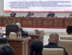 DPRD Barsel Gelar Rapat RPJMD Tahun Anggaran 2025 – 2029