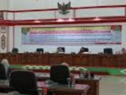 Rapat Paripurna Ke-5 DPRD Barsel, Lima Fraksi Pendukung Sepakati Raperda RPJPD 2025 -2045