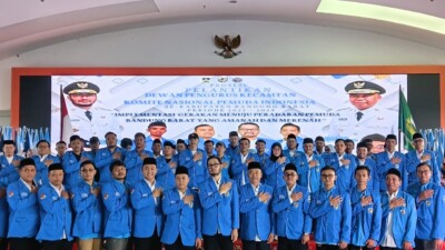 Pemuda Didorong Untuk Jadi Motor Pembangunan Daerah, KNPI Bandung Barat Resmi Lantik Ketua Baru