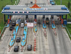 H-2 Nataru, Ruas Tol Betung – Tempino – Jambi Catat Kenaikan Trafik Tertinggi 102 Persen