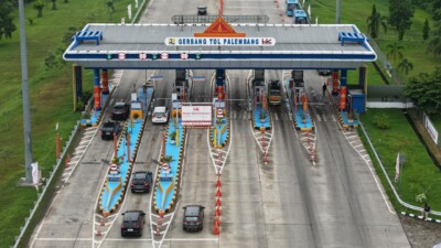 H-2 Nataru, Ruas Tol Betung – Tempino – Jambi Catat Kenaikan Trafik Tertinggi 102 Persen