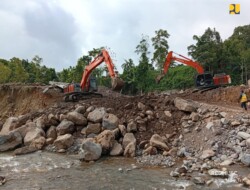PU Respon Cepat Banjir Bandang Susulan di Kabupaten Agam, Kelok 28 Masih Rawan