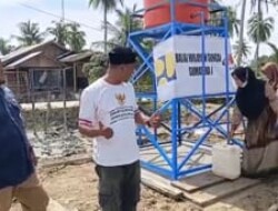 Air dari Sumur Bor Sampai Kedalaman 150 Meter, Sudah Dinikmati Rakyat Aceh Tamiang