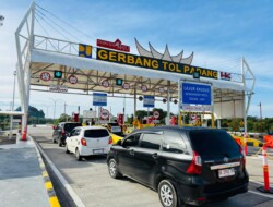 Long Weekend di Tol Trans Sumatera (JTTS), Trafik di Ruas Padang – Sicincin Melonjak Tajam