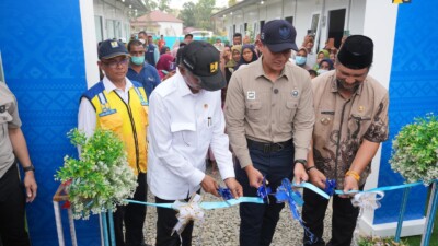 Hunian Pertama 84 KK di Aceh Tamiang Diresmikan, AHY Puji Dedikasi Kementerian PU