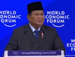 Prabowo Pidato di WEF Davos, Kami Sudah Tutup 1.000 Tambang Ilegal