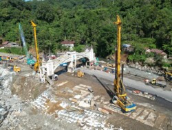 Jalan Nasional Lembah Anai Selesai 50 Persen, Tetap Bisa Dilalui Saat Lebaran 2026