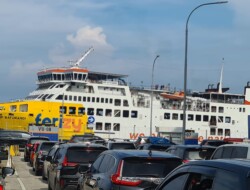 Arus Mudik Jawa–Sumatera Via Pelabuhan Laut Naik Tajam pada H-7 Lebaran