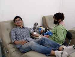 Mahasiswa UPN Veteran Jakarta Antusias Ikuti Donor Darah Yayasan Naranta Bhakti Nusantara