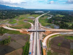 Hutama Karya Kebut Akses Lubuk Alung, Konektivitas Tol Padang – Sicincin akan Semakin Terintegrasi