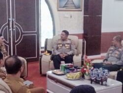 Bupati Hendrajoni Sambut Hangat Silahturahmi Kapolres Pessel bersama PJU.