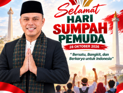Peringati Hari Sumpah Pemuda 2026, FitrayantoSE Ajak Generasi Muda Payakumbuh Bersatu, Bangkit, dan Berkarya.